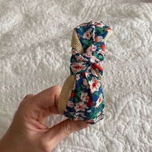 Anthropologie floral headband